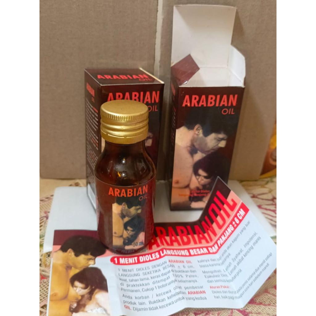 Arabian Oil Minyak Aromatik Tradisional Pemakaian Luar 50 ml / New Arabian Oil / BY_BUMI RESOURCES