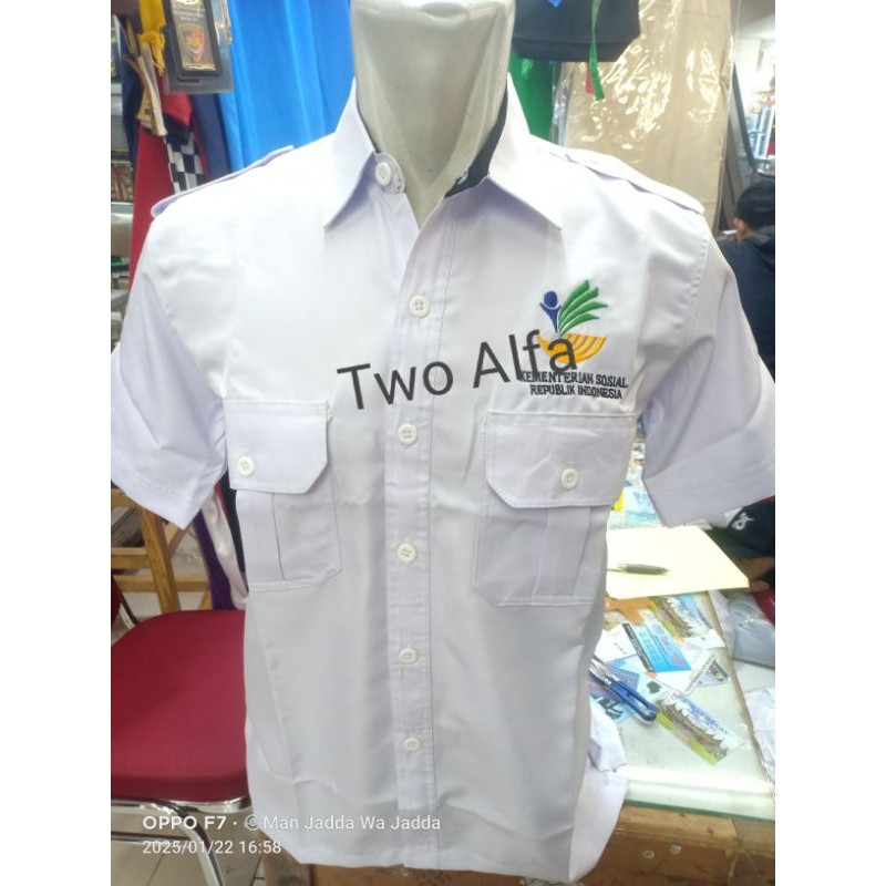 FLASH SALE Kemeja KEMENSOS Seragam KEMENTERIAN SOSIAL Baju Kerja KEMENSOS Pdh KEMENSOS.