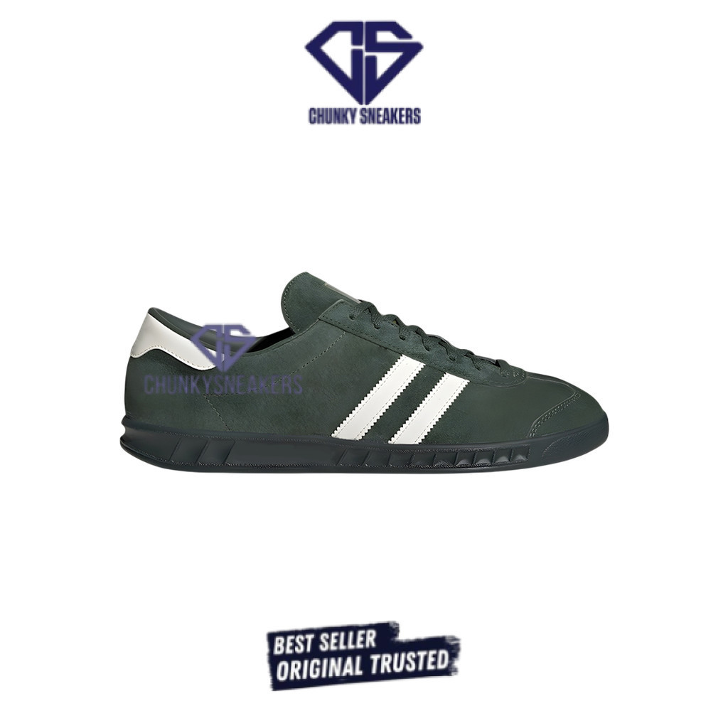 Sepatu Adidas Hamburg Green Oxide 100% Original BNIB