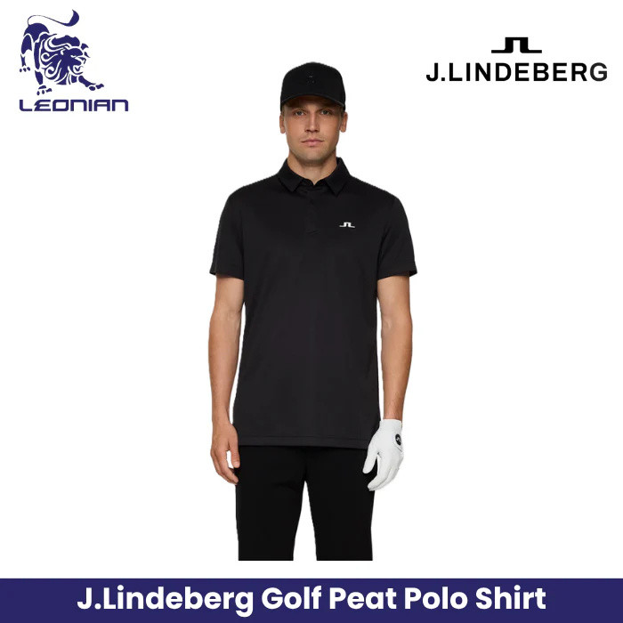 Baju Golf Pria J.Lindeberg Peat Polo Men's Shirt