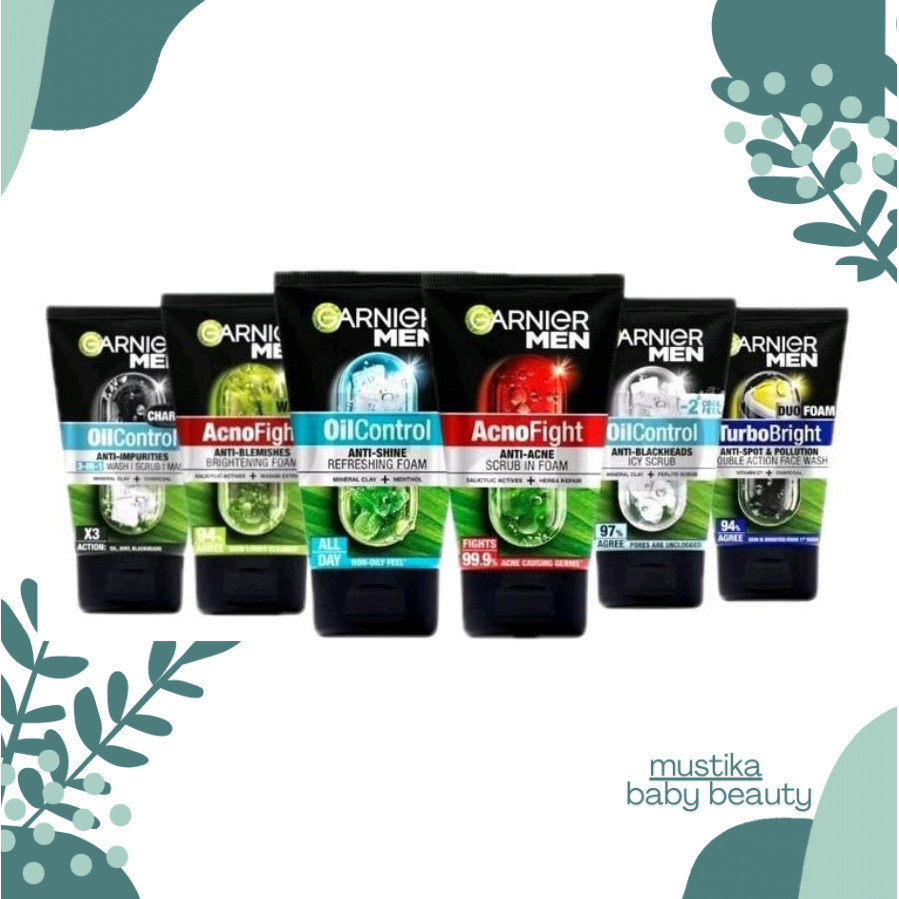 Garnier Men 100ml Sabun Cuci Muka Garnier