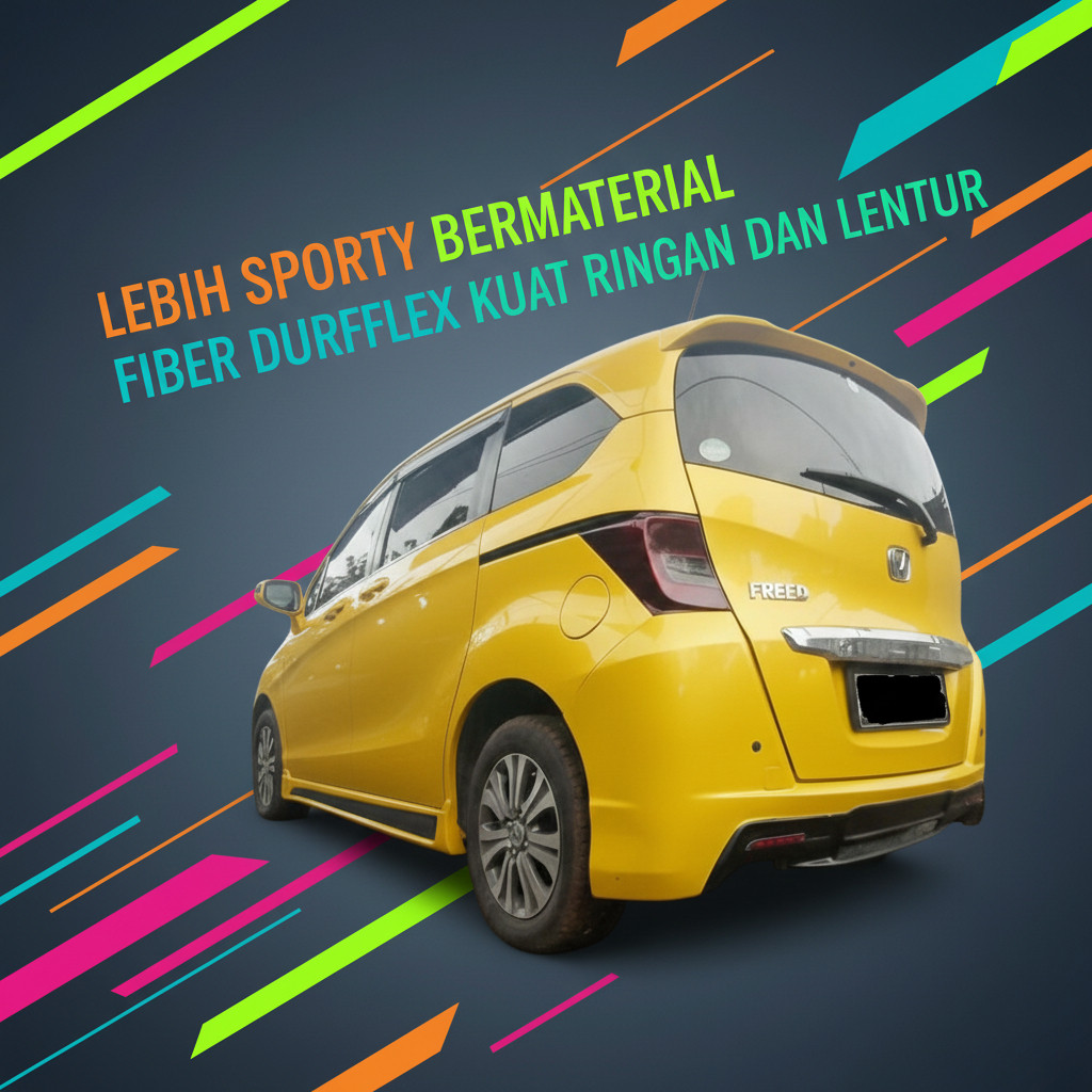 bodikit bumper belakang freed 2009-2015