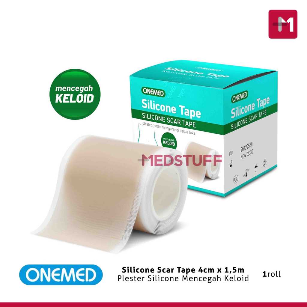Silicone Scar Tape Silicone Scar Tape Onemed Plester Silicone Mengurangi Bekas Luka Keloid Plester M