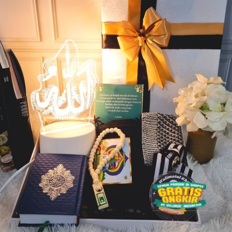 Hampers Khitan Premium / Kado Khitanan / Hadiah Sunatan / souvenir spesial custom