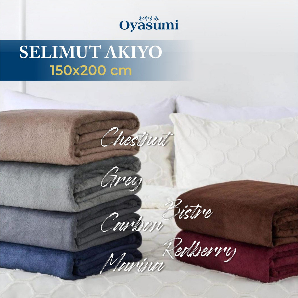 (Ceria Yessa) SELIMUT BULU AKIYO 150X200 SELIMUT TEBAL JIMBO DEWASA  || SELIMUT BULU PROMO || SELIMU