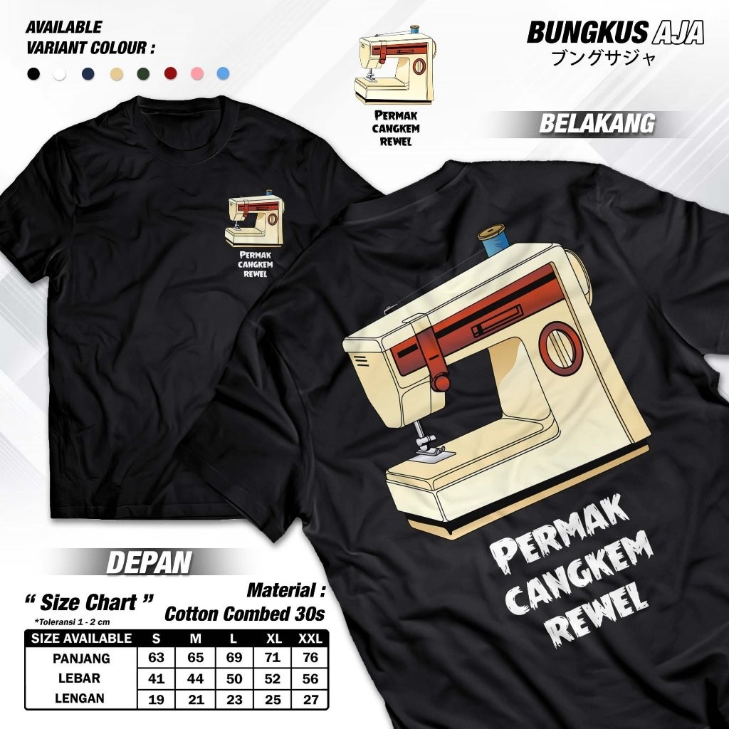 Kaos Permak Cangkem Rewel Baju Distro Kata Kata Viral Jawa Relate Nyindir Cotton Combed 30s