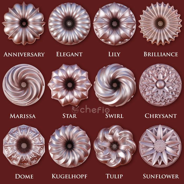 Promo Chefio Loyang Premium Granite / Loyang Sultan / Loyang Butter Cake Kue Terlaris