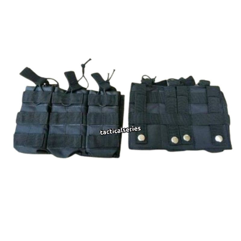 Pouch Magazine Triple Cordura 300D Tactical
