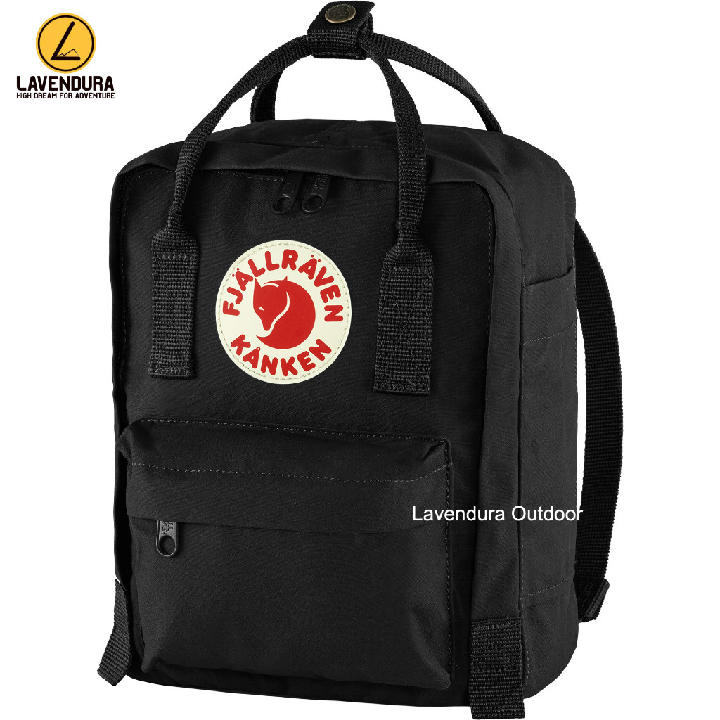 Fjallraven Kanken Mini Backpack Fjallraven Kanken Daypack Kanken Black Original Tas Fjallraven Kanke