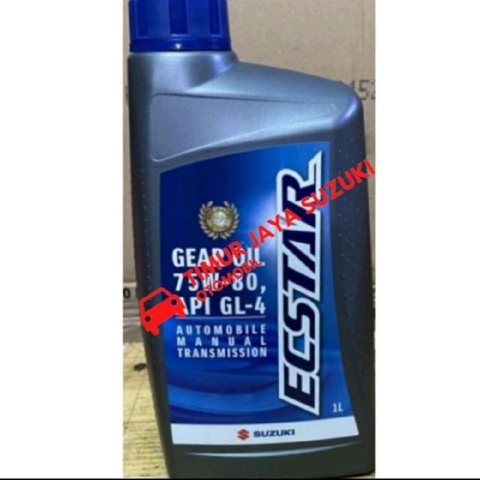 BARU oli transmisi manual 75w-80 GL-4 ecstar ASLI