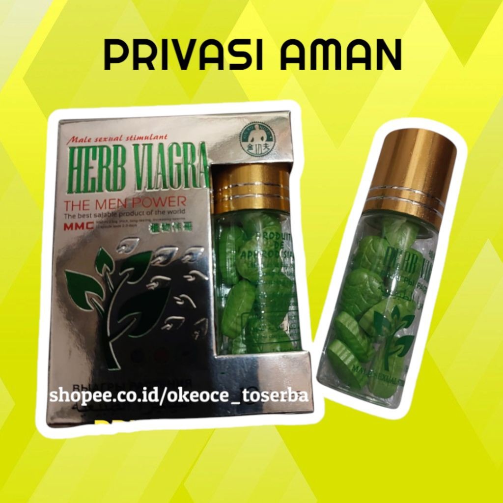 Viagra Herb isi 10 pil Original Herbal Asli