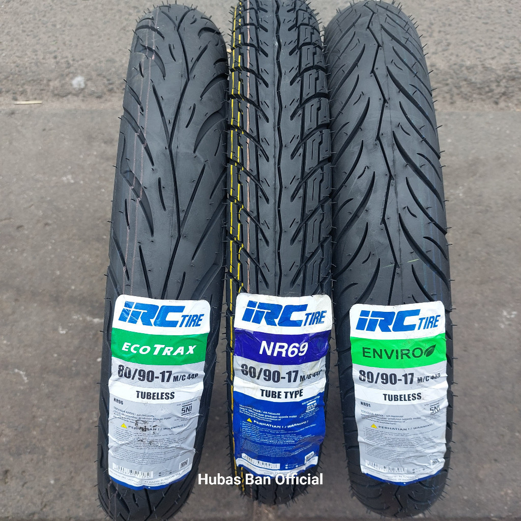 Promo Ban IRC Ring 17 70/90 80/90 90/90 Motor Bebek Supra Revo Karisma Shogun Satria Fu Sonic