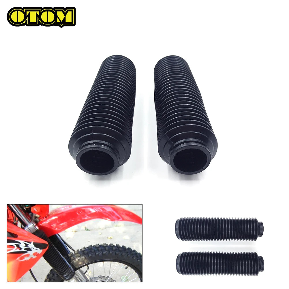 Motorcycle Universal Fork Cover Gaiters Boots Front Shock Protector Dust Guard For CRF150F For CRF23