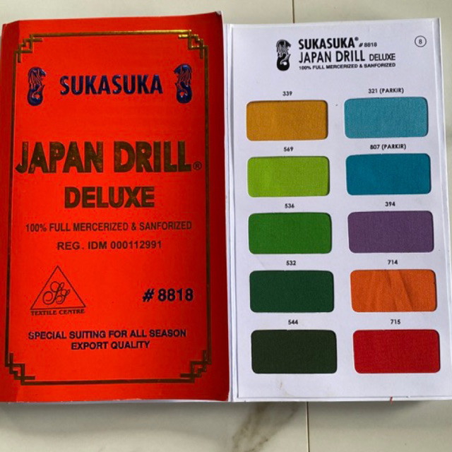 Kain Japan DRILL Meteran Japan Drill Suka Suka
