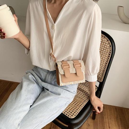 #NEW -TAS KOREA 2022 TERMURAH - TASKU IMPORT LC414 - FASHION WANITA SELEMPANG - LC414 - COKLAT