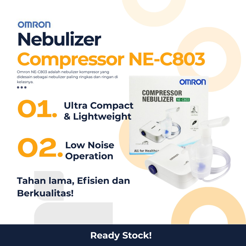 NEBULIZER COMPRESSOR OMRON NE-C803