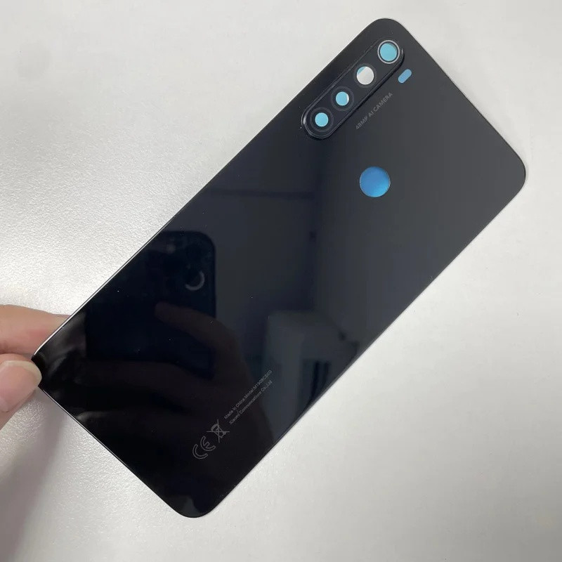 For Redmi Note 8 Pro 8T Back Battery Cover Rear Housing 3D Glass Panel