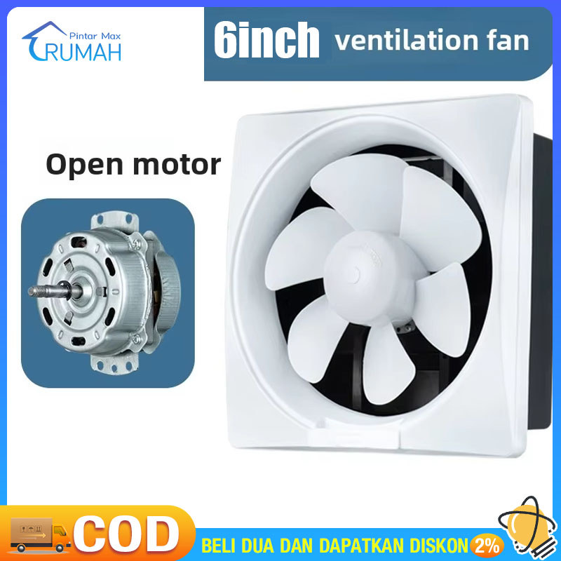 6inch WALL EXHAUST HEXOS/HEKSOS FAN DINDING 10" (25 CM) EXHAUST FAN TEMBOK EXHAUST HEXOS/HEKSOS 10 I