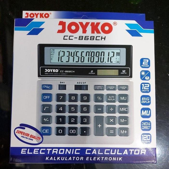 Kalkulator Joyko CC 868 Kalkulator 12 Digit | Joyko CC-868 - CC 868