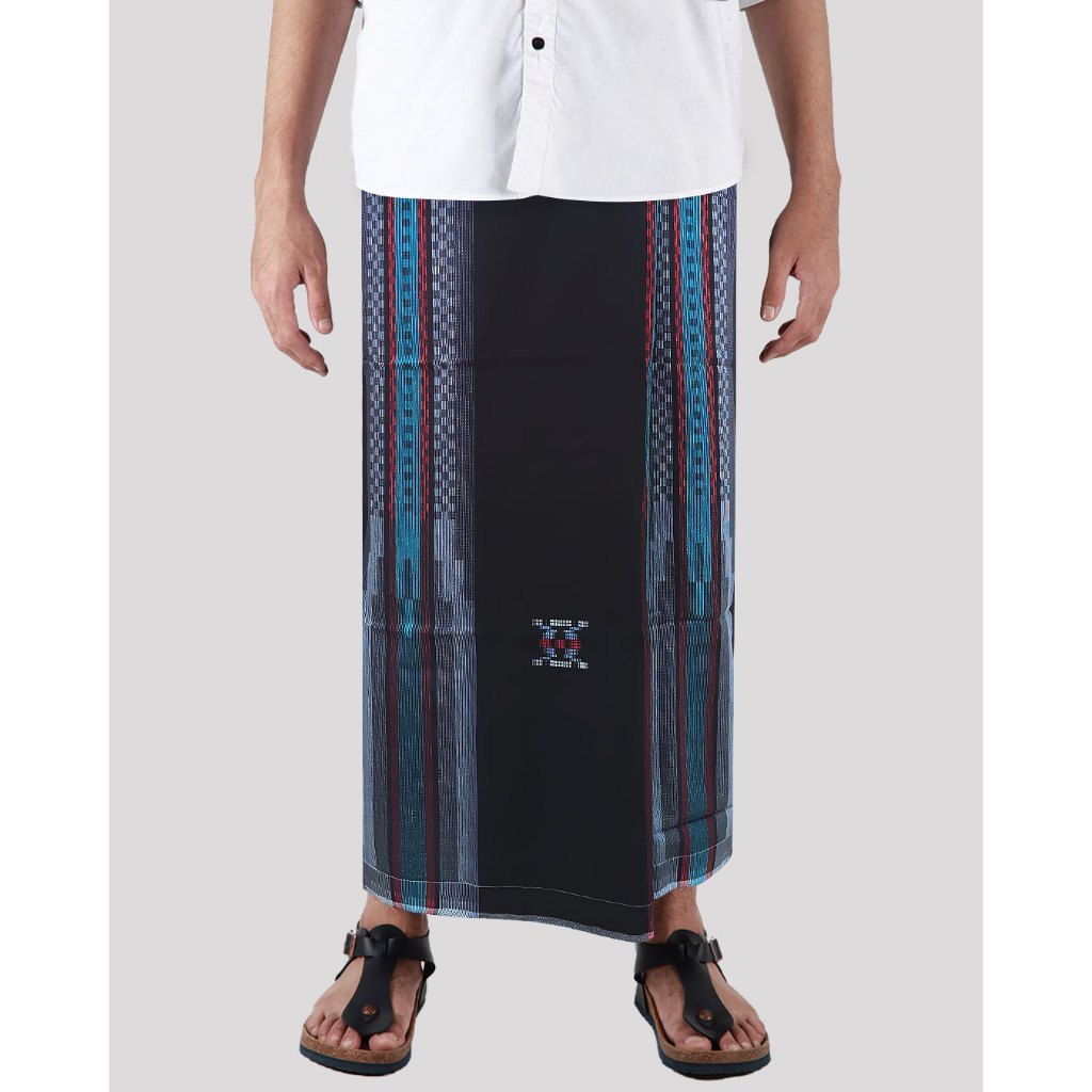 Sarung Mangga Songket Hitam Biru SKT61