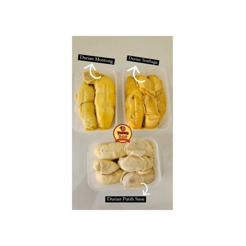 Durian Linggau Susu, Tembaga, Montong, Mentega | duren | Durian Kupas Daging | Durian | kirim dari P