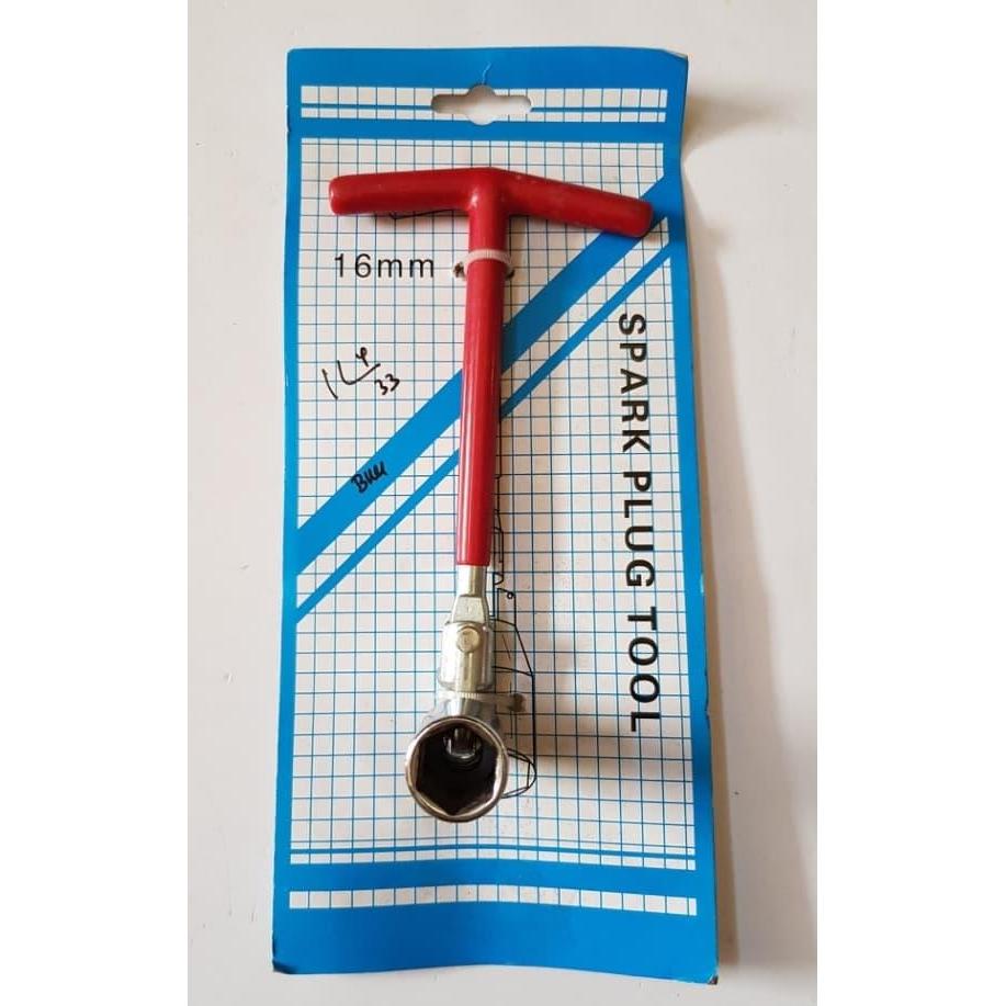 Kunci Busi Flexible / Kunci Busi T / Kunci Busi Fleksibel Size 16 mm Presisi