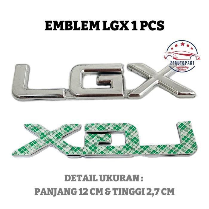 Emblem Logo LGX / SGX / LSX / SSX untuk Mobil Kijang Kapsul - LGX 1 PCS