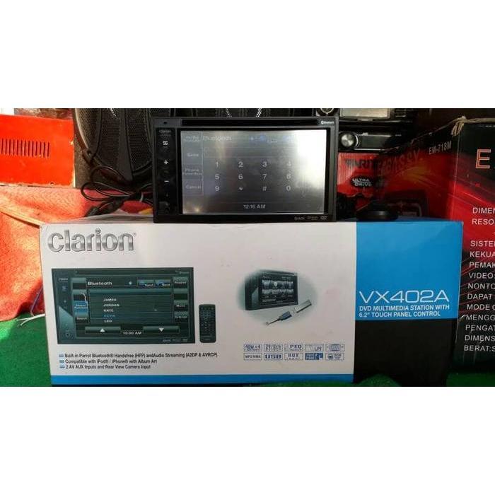 Clarion Vx-402a mulus(bluetooth) lengkap