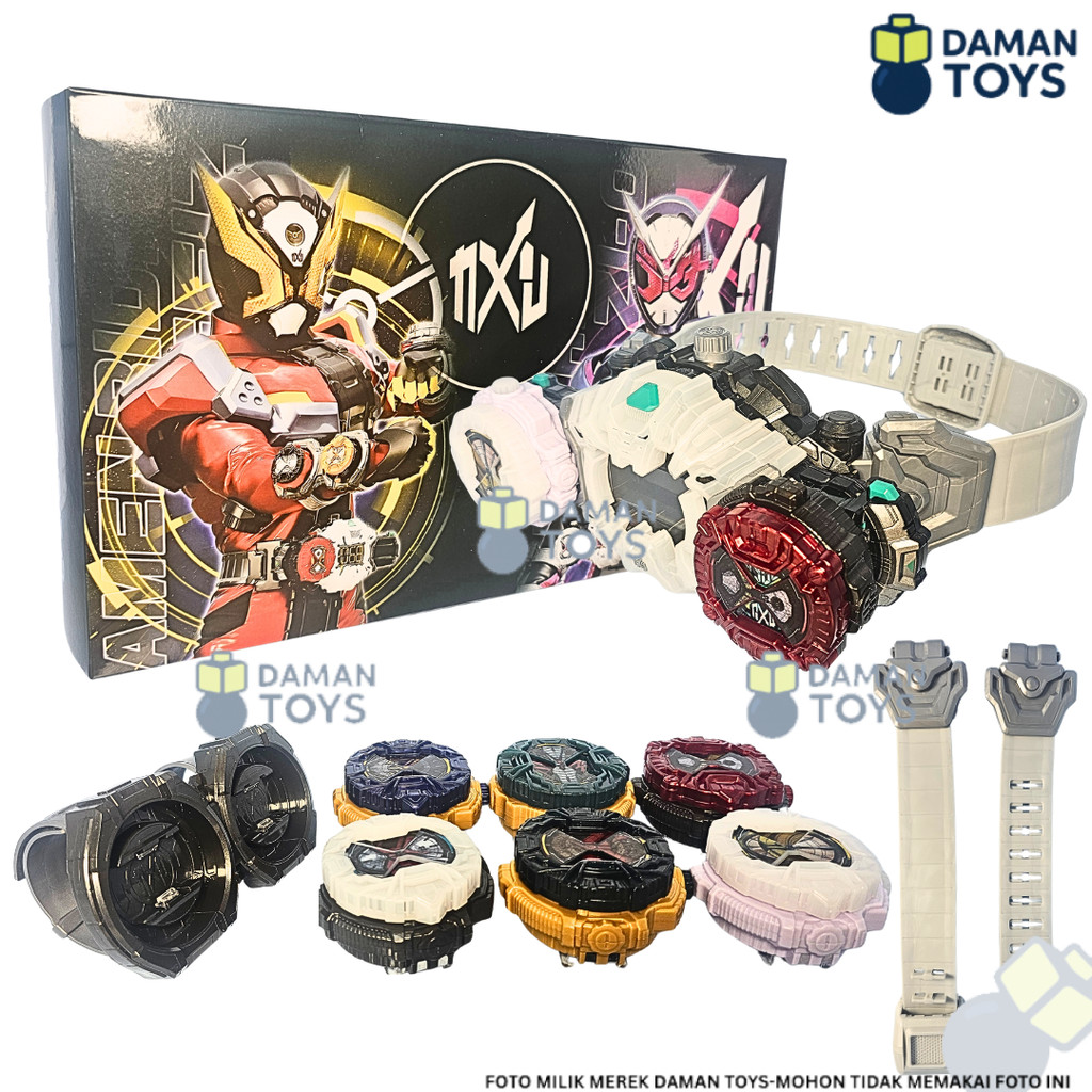 URBANZENT - Mainan Senjata Kamen Rider Zi-O Ziku Driver Ridewatch Belt DX Sabuk Kamen Rider