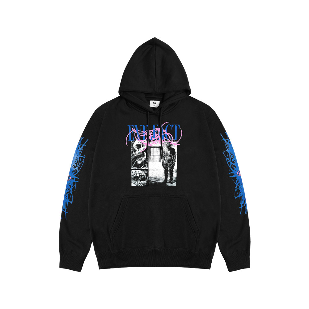 EVIL HOODIE - AFTERMATH I25 BLACK