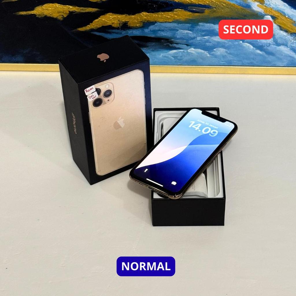 IPHONE 11 PRO 256 GB HP SECOND ORIGINAL SINAR MUTIARA CELL