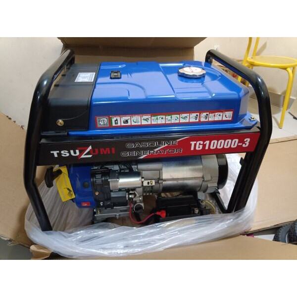 Genset 10 KVA 3 Phase. Tsuzumi TG10000S Japan Technology