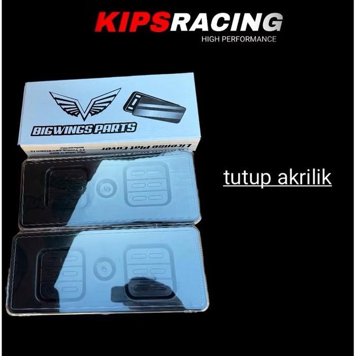 Dudukan plat nomor motor NEW MODEL AKRILIK MIKA BIGWINGS PART dudukan plat nomor motor Kendaraan Mot