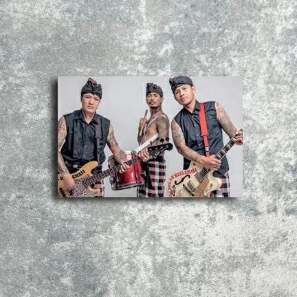 Poster Hiasan Dinding Band Superman Is Dead Bali Big Salle 