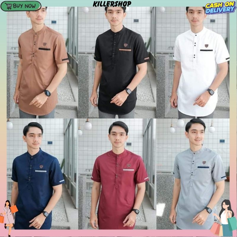 baju koko tajol kurta baju lebaran pria koko pria koko kurta koko dewasa lengan pendek baju koko baj