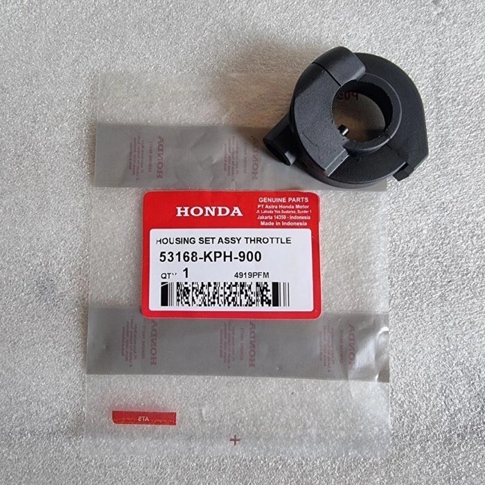 Rumah Gas Holder Dudukan Pipa Motor (KPH) Karisma, Supra X 125, Revo Abs lc GM