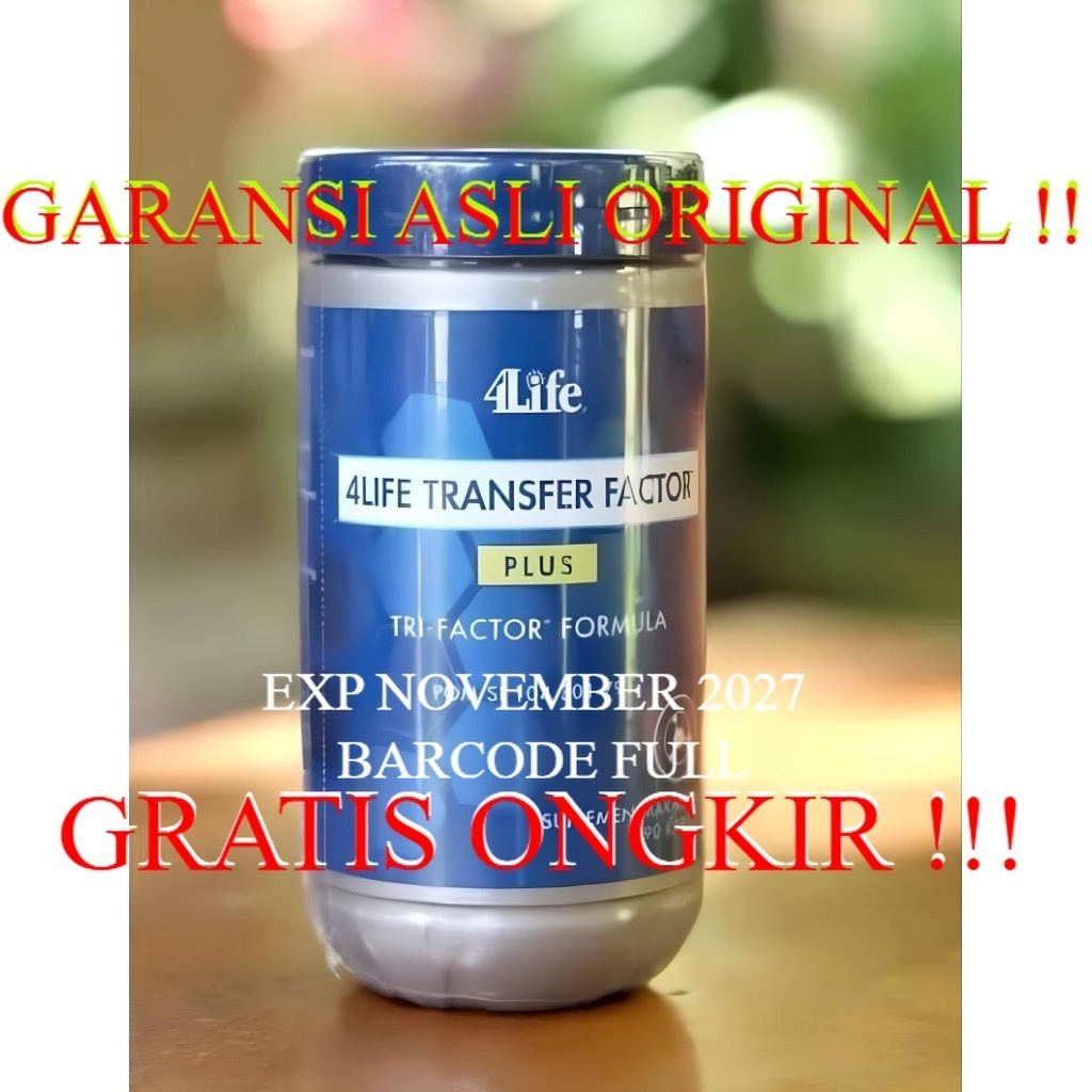 4Life Tranfer Plus Suplemen Imun Bpom 4life TF Plus isi 90 Kapsul 4LIFE EXPIRED NOVEMBER 2028