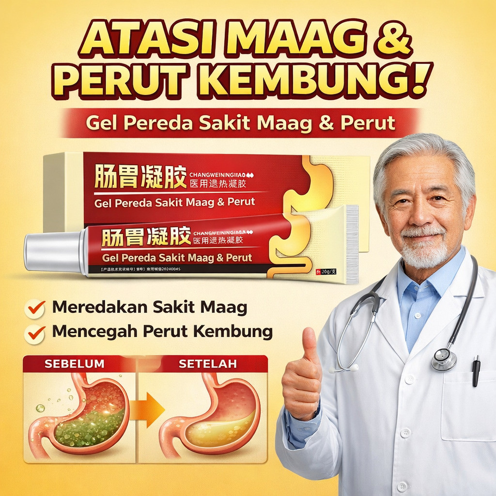 Gel Pencernaan Herbal 30 g /Gel Pencernaan Biologis/GelPerut dan Usus– Ekstrak Sea Moss + Mint + Jah