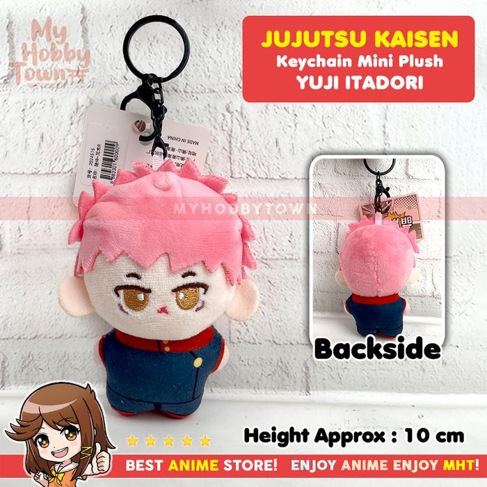 Gantungan Kunci Boneka Anime Jujutsu Kaisen Karakter Gojo Satoru Fushiguro Megumi Itadori Yuji Keych