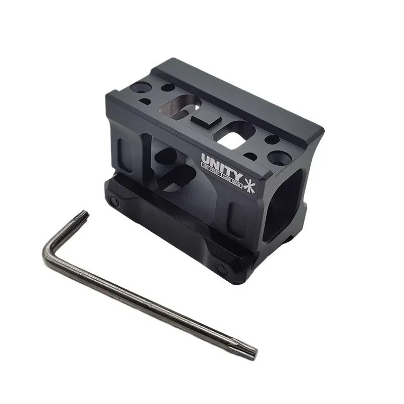 Fast Riser Mount  Lightweight CNC Machined 20mm Rail, Dual Lock AntiShock Universal for Aimpoint T2M