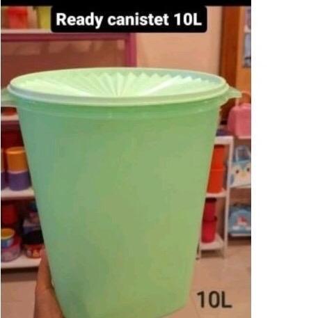 Toples krupuk tupperware tall canister Giant canister 10ltr (1pcs)