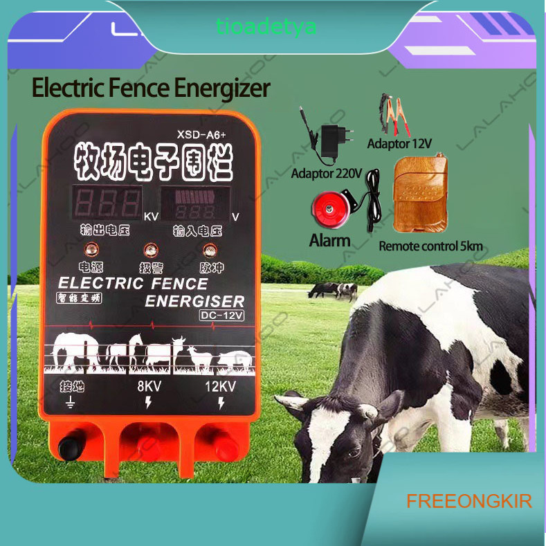Electric Fence Energizer / alat kejut pagar listrik 2,5J Kandang Kejut Perkebunan Peternakan