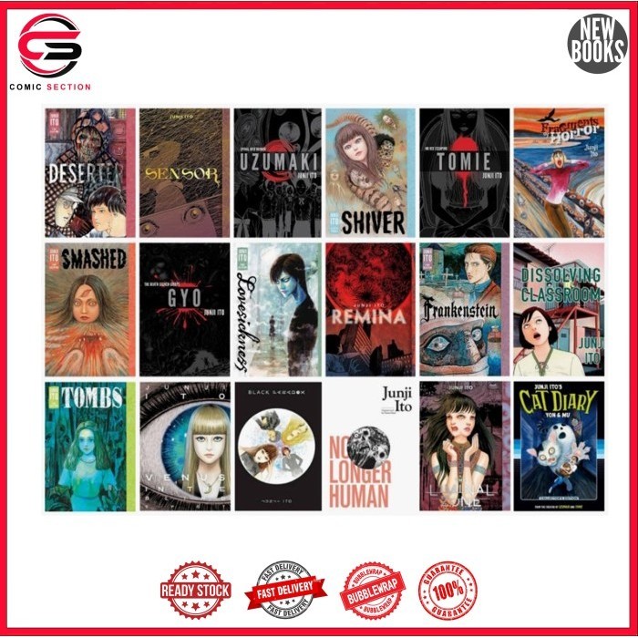 junji ito manga (English)