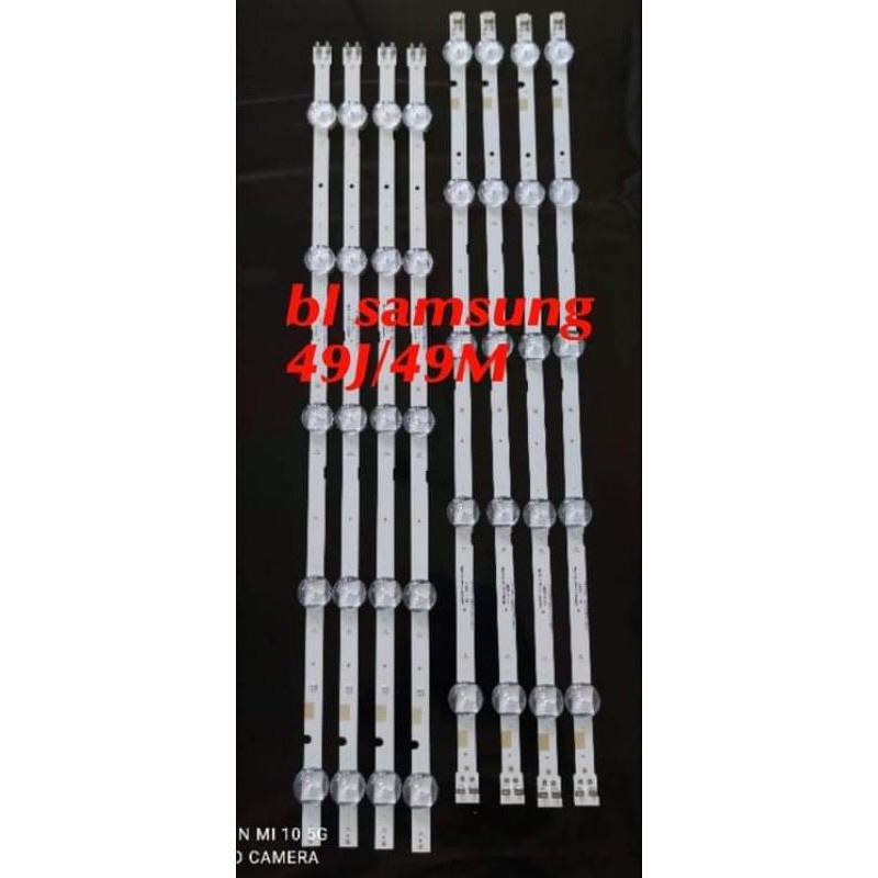 BL 3 VOLT 10 KANCING - Lampu Backlight 3V/10K Tv LED Samsung UA49J5250AK - UA49J5250 - UA49J5200 - U
