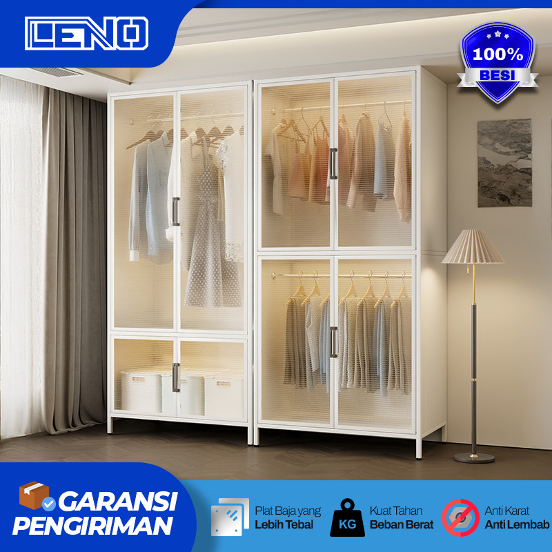 Lemari Pakaian Gantungan Lemari Wardrobe Lemari Baju Besi Lemari aluminium Pakaian Gantung minimalis