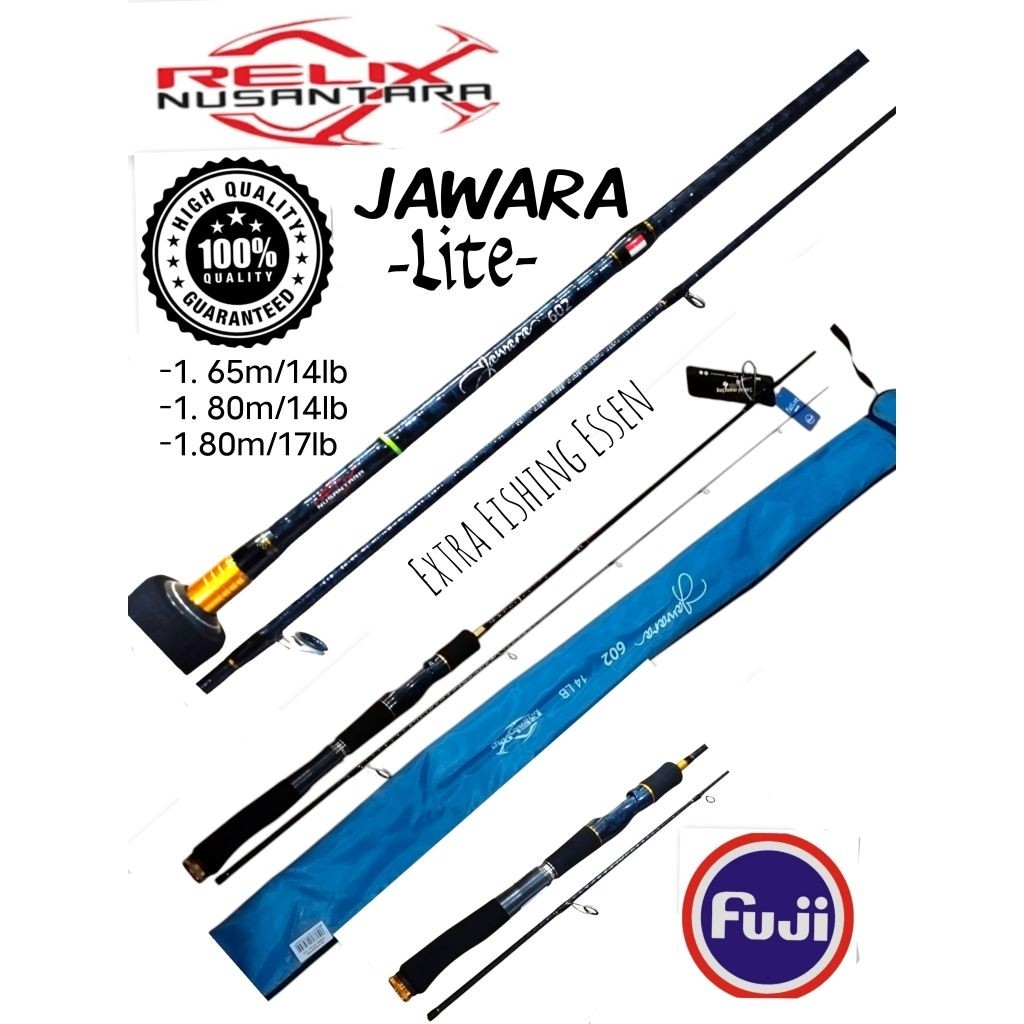 JORAN RELIX JAWARA/JAWARA LITE 165 180CM 14LB 17LB 20LB ORIGINAL || kuat utk galatama