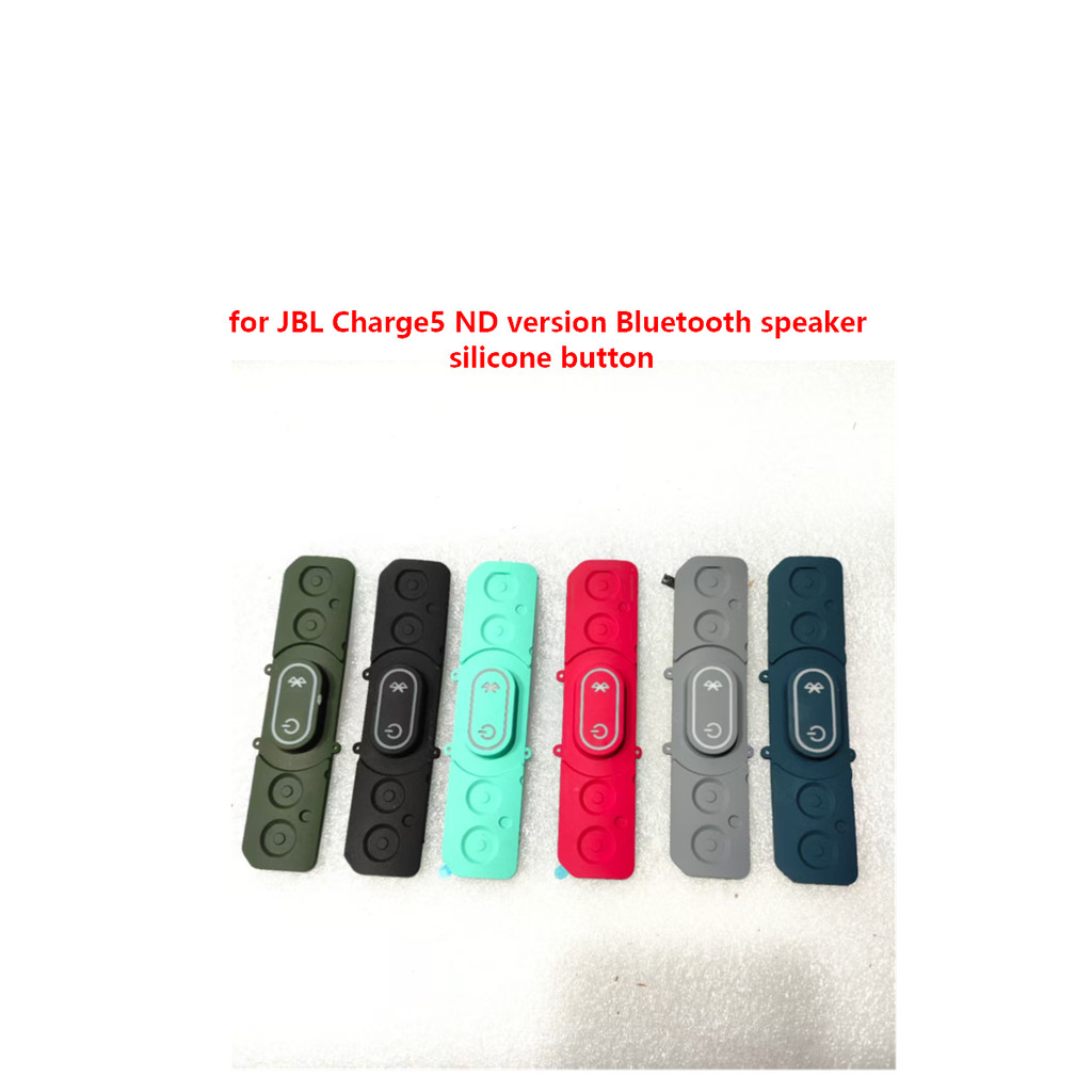 Original replacement silicone button for JBL Charge5 ND version Bluetooth speaker Repair Parts