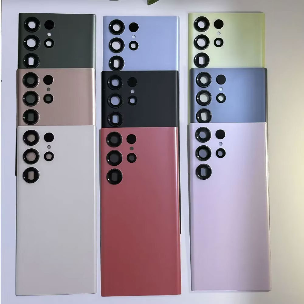 S23 Ultra For Samsung Galaxy Back Battery Cover Rear Door Housing Replacement For Samsung S23 Ultra 