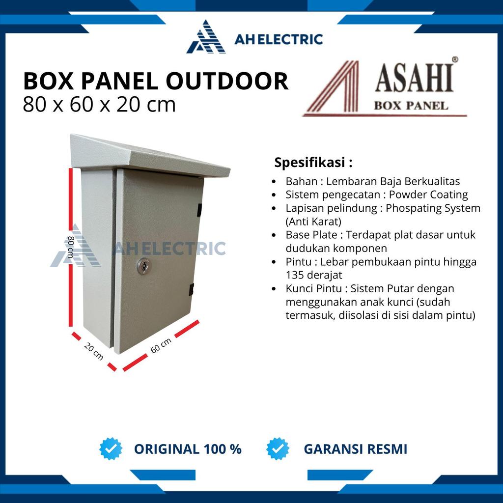 Asahi Box Panel Outdoor 80x60x20 cm / 80 x 60 x 20 cm / 60x80x20 cm / 60 x 80 x 20 cm | Box Panel To