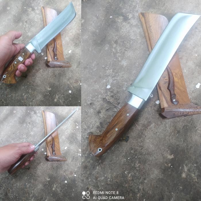 Golok Gocil Baja Per Pulltang Kayu Johar